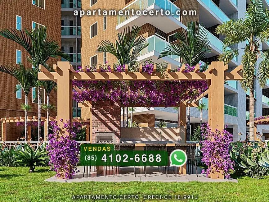 Foto 4 de Apartamento com 3 quartos à venda, 104m2 em Papicu, Fortaleza - CE