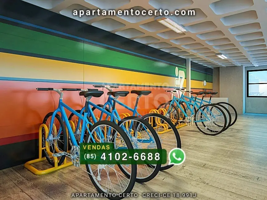 Foto 4 de Apartamento com 3 quartos à venda, 72m2 em Mucuripe, Fortaleza - CE