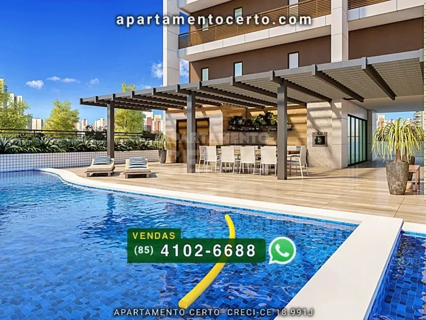 Foto 1 de Apartamento com 3 quartos à venda, 72m2 em Mucuripe, Fortaleza - CE