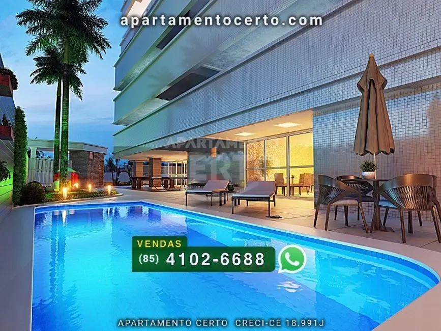 Foto 1 de Apartamento com 3 quartos à venda, 70m2 em Fortaleza - CE