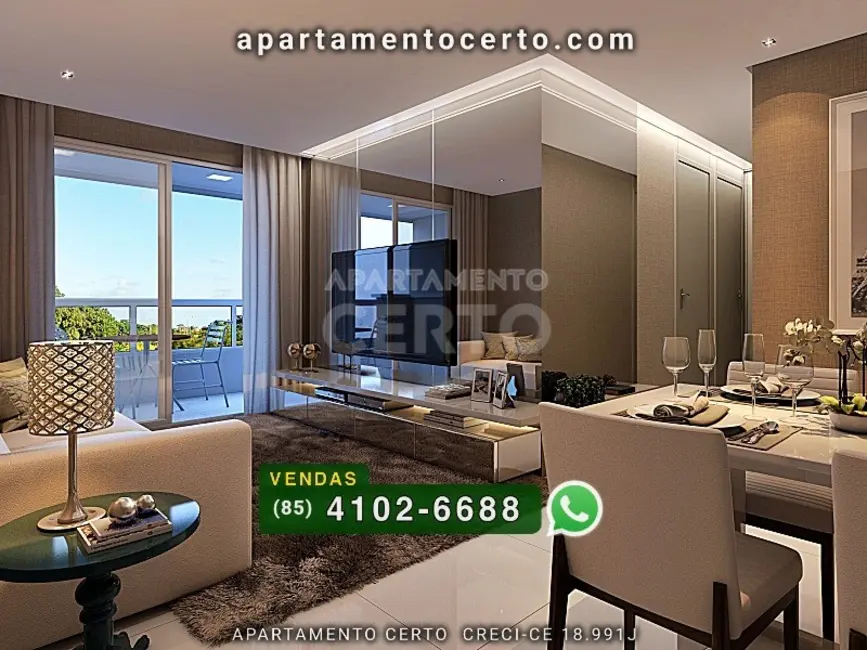 Apartamento com 3 quartos à venda, 70m2 em Fortaleza - CE - imagem 7 Foto 7 de Apartamento com 3 quartos à venda, 70m2 em Fortaleza - CE