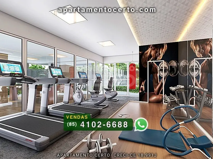 Apartamento com 3 quartos à venda, 70m2 em Fortaleza - CE - imagem 4 Foto 4 de Apartamento com 3 quartos à venda, 70m2 em Fortaleza - CE