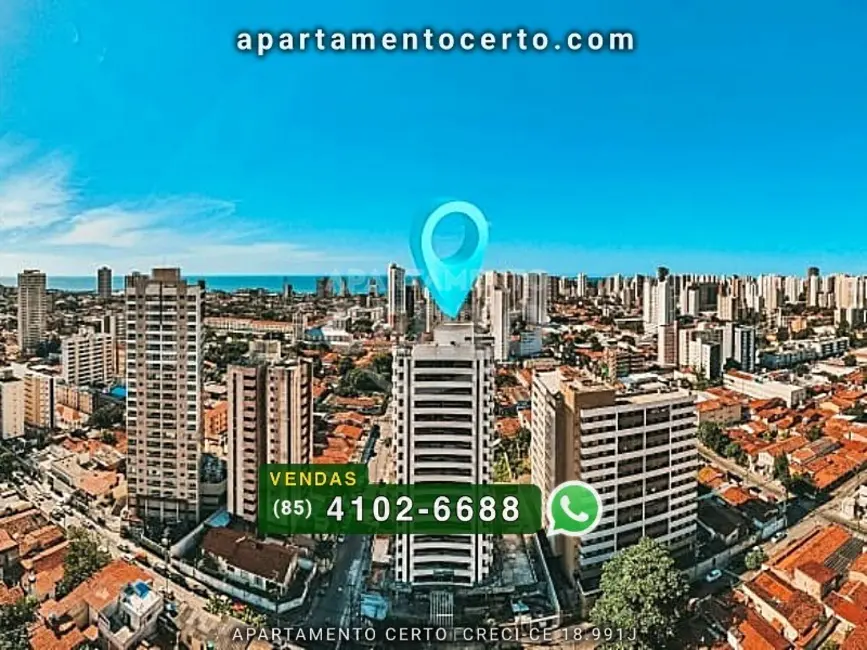 Apartamento com 3 quartos à venda, 100m2 em Aldeota, Fortaleza - CE - imagem 3 Foto 3 de Apartamento com 3 quartos à venda, 100m2 em Aldeota, Fortaleza - CE