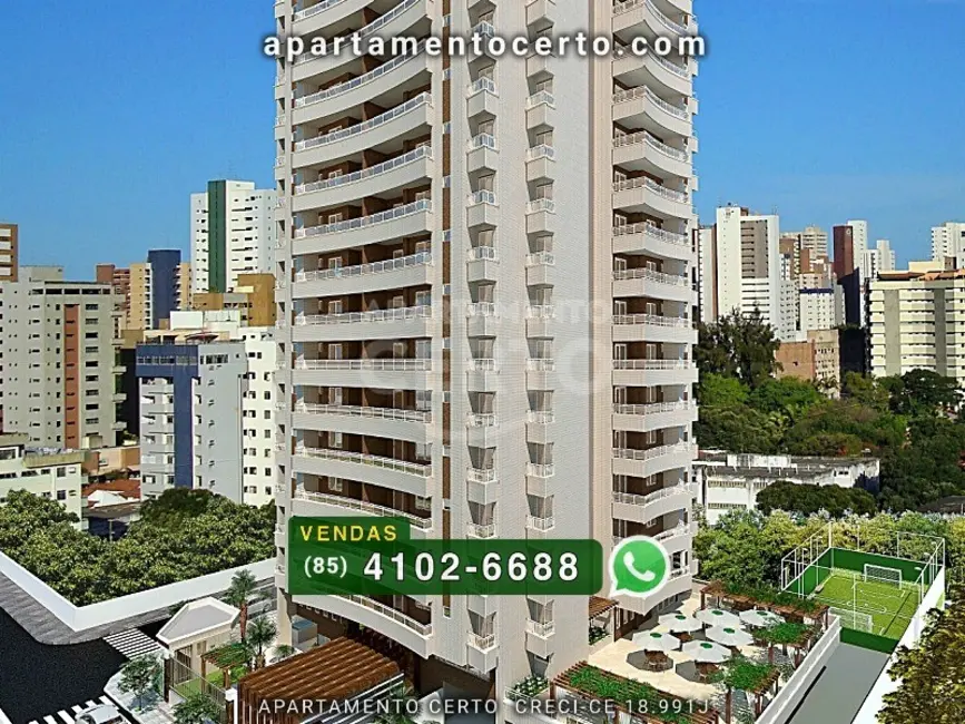 Foto 2 de Apartamento com 3 quartos à venda, 100m2 em Aldeota, Fortaleza - CE