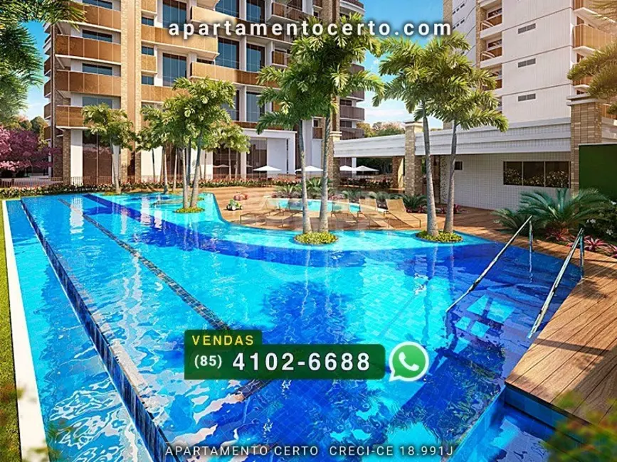 Foto 2 de Apartamento com 3 quartos à venda, 119m2 em Cocó, Fortaleza - CE