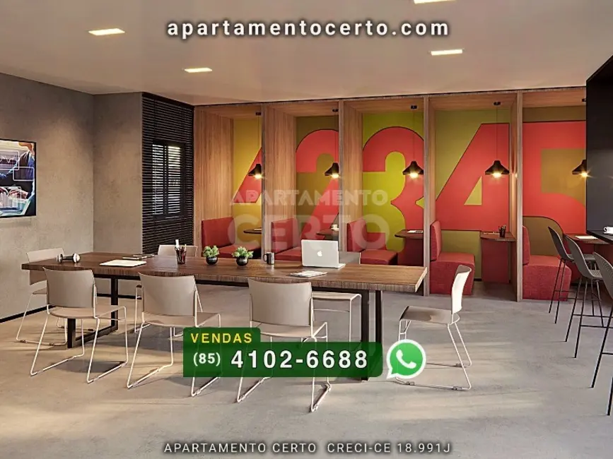 Foto 4 de Apartamento com 3 quartos à venda, 65m2 em Joaquim Távora, Fortaleza - CE