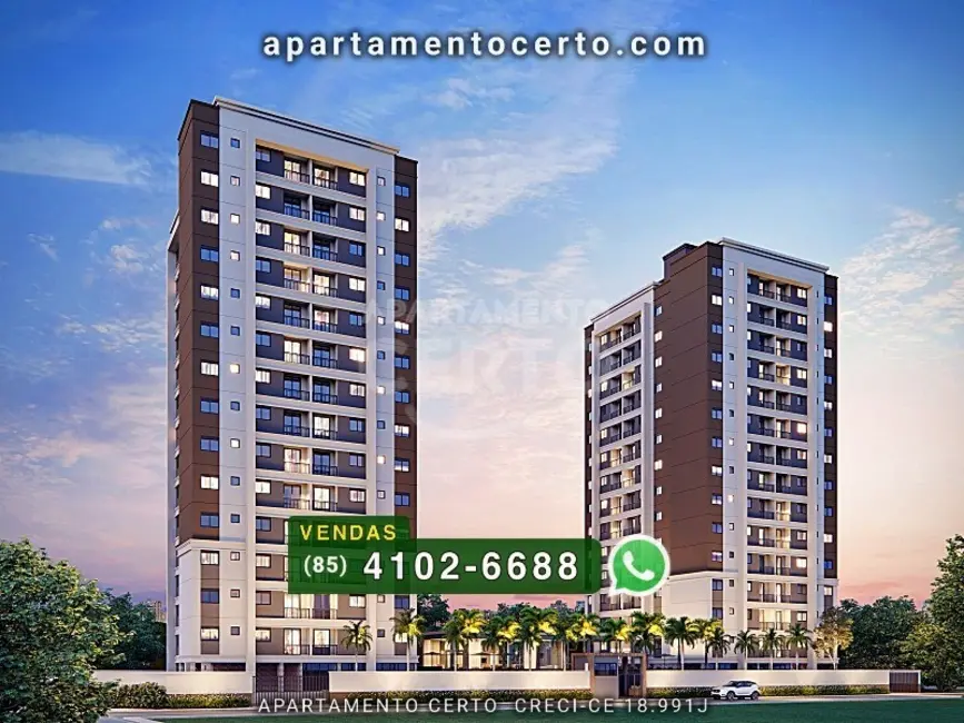 Foto 1 de Apartamento com 3 quartos à venda, 65m2 em Joaquim Távora, Fortaleza - CE