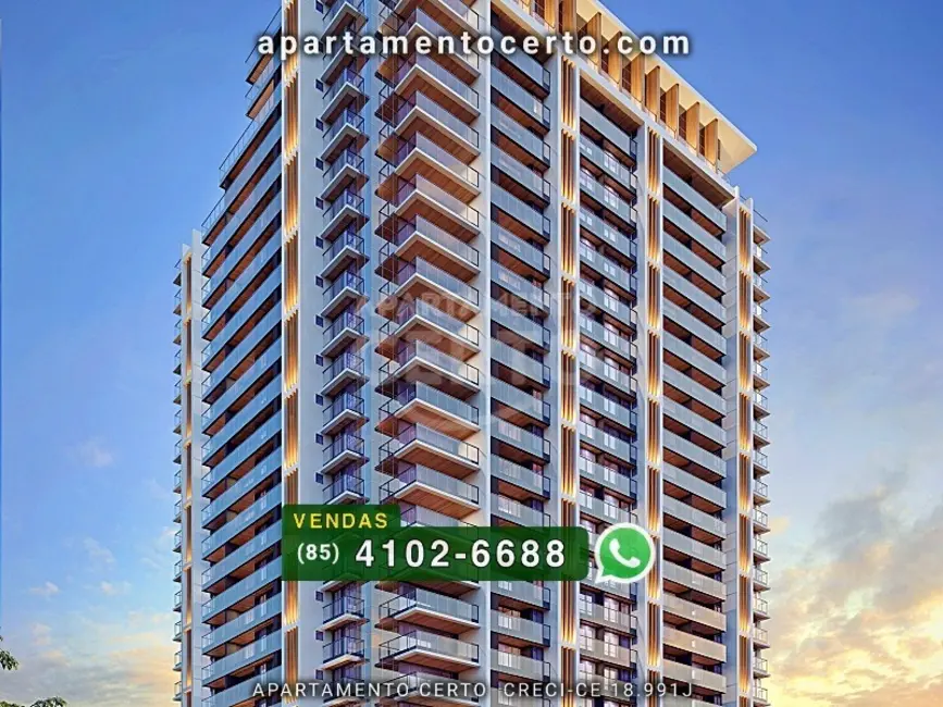 Foto 1 de Apartamento com 3 quartos à venda, 127m2 em Aldeota, Fortaleza - CE