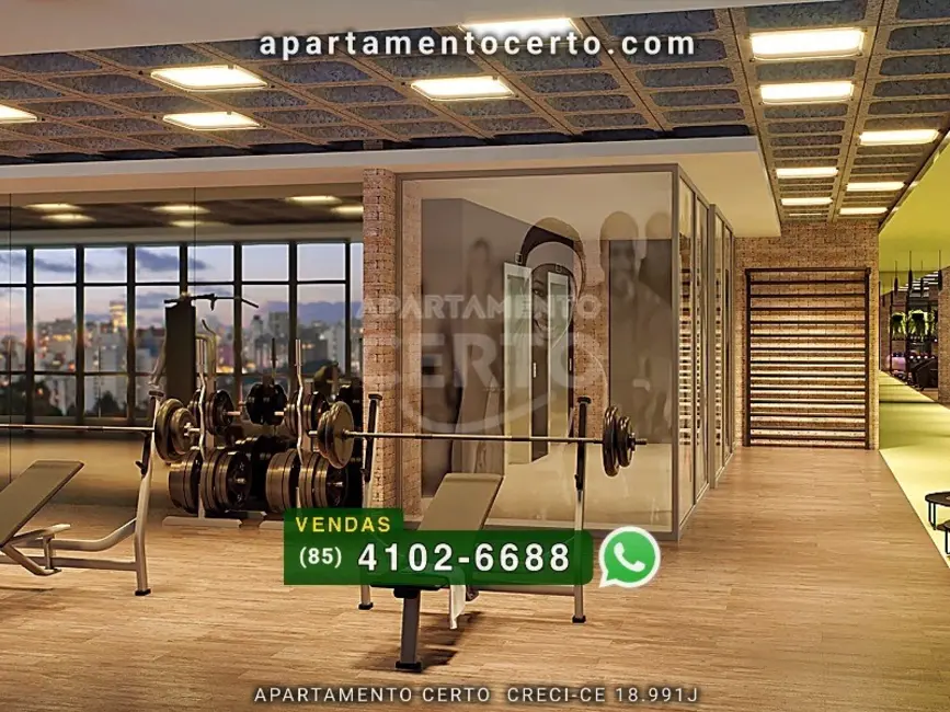 Foto 2 de Apartamento com 3 quartos à venda, 80m2 em Aldeota, Fortaleza - CE