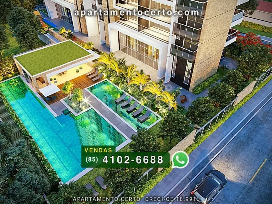 Foto 1 de Apartamento com 3 quartos à venda, 119m2 em Aldeota, Fortaleza - CE