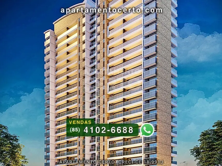 Apartamento com 3 quartos à venda, 95m2 em Aldeota, Fortaleza - CE - imagem 4 Foto 4 de Apartamento com 3 quartos à venda, 95m2 em Aldeota, Fortaleza - CE