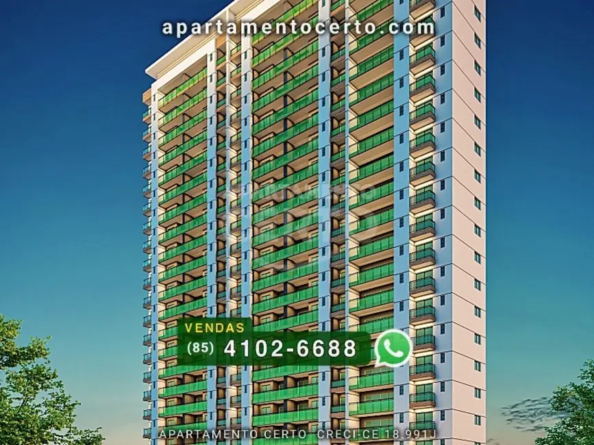 Foto 2 de Apartamento com 3 quartos à venda, 78m2 em Parquelândia, Fortaleza - CE