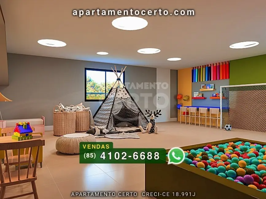Foto 7 de Apartamento com 3 quartos à venda, 78m2 em Parquelândia, Fortaleza - CE