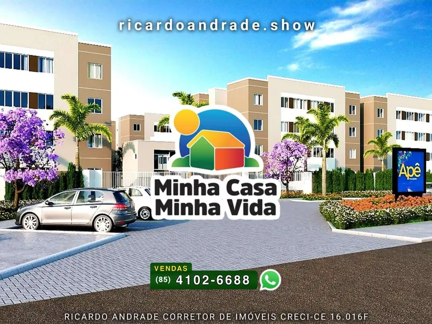Foto 1 de Apartamento com 2 quartos à venda, 48m2 em Pajuçara, Maracanau - CE