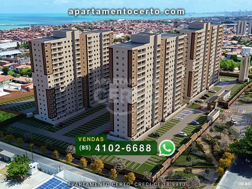 Foto 1 de Apartamento com 2 quartos à venda, 44m2 em Barra do Ceará, Fortaleza - CE