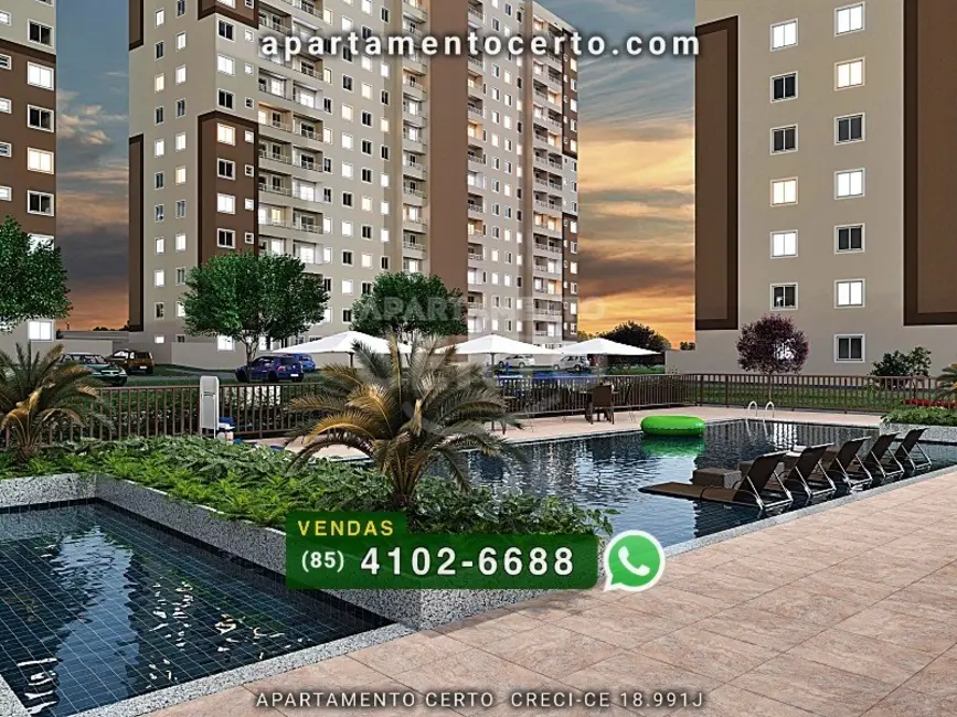Foto 4 de Apartamento com 2 quartos à venda, 44m2 em Barra do Ceará, Fortaleza - CE