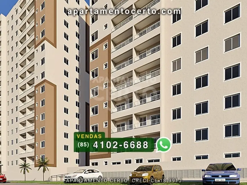 Foto 2 de Apartamento com 2 quartos à venda, 44m2 em Barra do Ceará, Fortaleza - CE