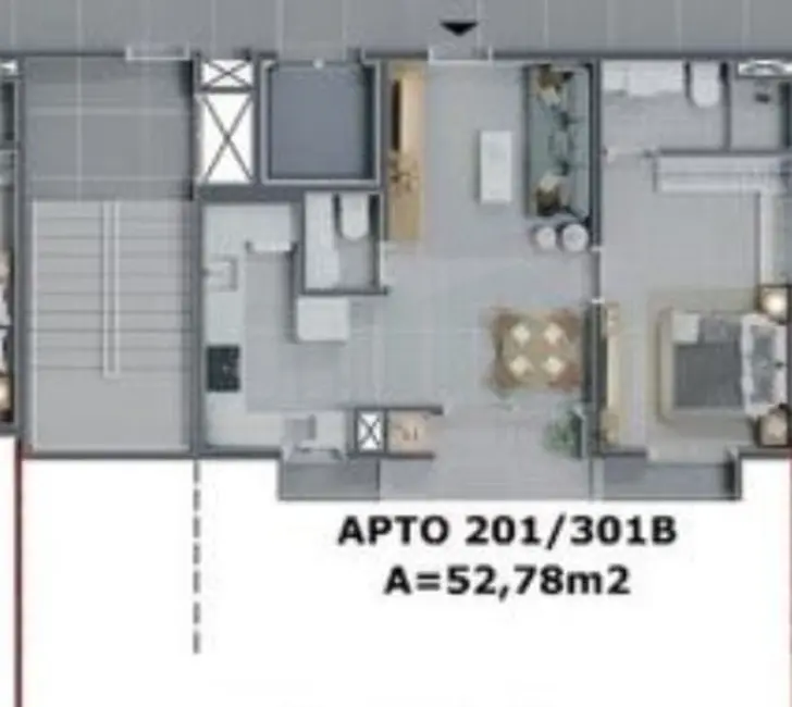 Foto 8 de Apartamento com 1 quarto à venda, 53m2 em Cachoeira do Bom Jesus, Florianopolis - SC