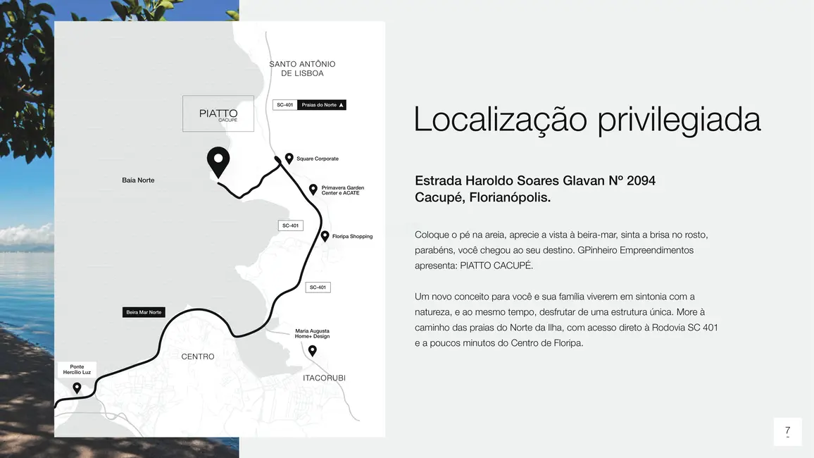 Foto 4 de Apartamento com 3 quartos à venda, 128m2 em Cacupé, Florianopolis - SC