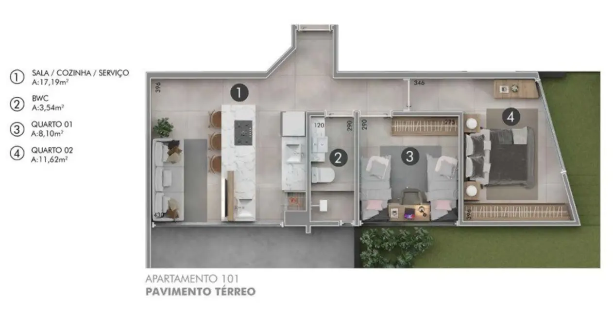 Foto 9 de Apartamento com 2 quartos à venda, 67m2 em Ingleses do Rio Vermelho, Florianopolis - SC