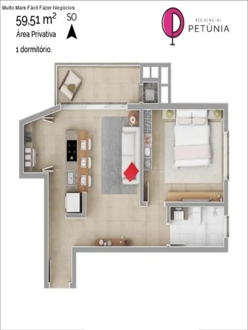 Foto 5 de Apartamento com 2 quartos à venda, 72m2 em Nova Petropolis - RS