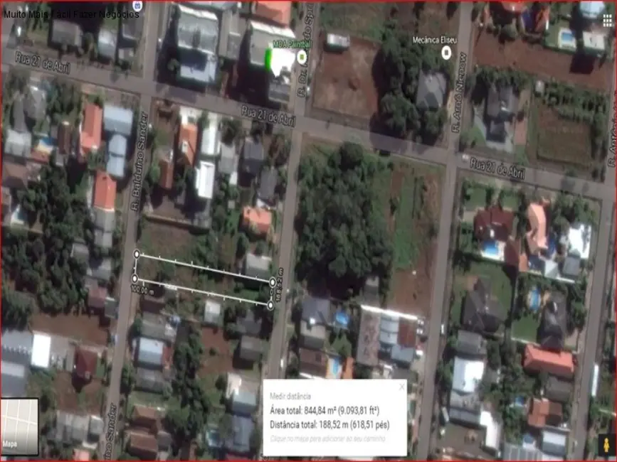 Foto 1 de Terreno / Lote à venda, 440m2 em Dois Irmaos - RS