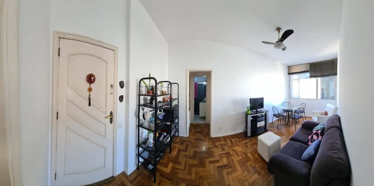 Foto 1 de Apartamento com 1 quarto à venda, 58m2 em Laranjeiras, Rio De Janeiro - RJ