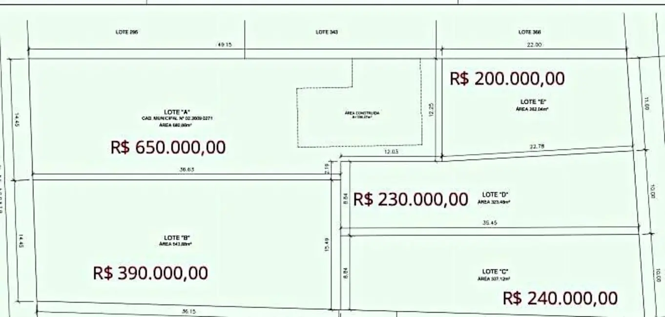 Foto 1 de Terreno / Lote à venda e para alugar em Iguape - SP