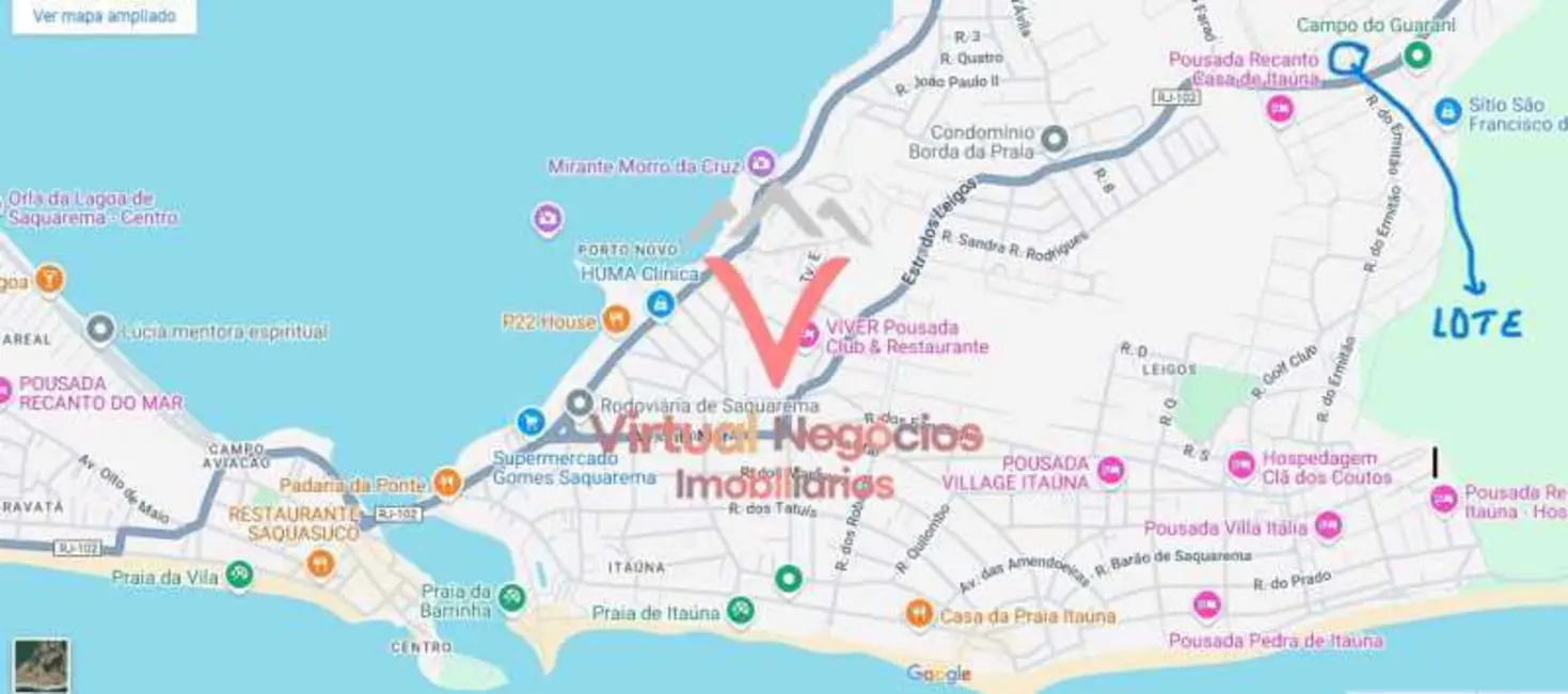 Terreno / Lote à venda, 600m2 em Saquarema - RJ - imagem 4 Foto 4 de Terreno / Lote à venda, 600m2 em Saquarema - RJ