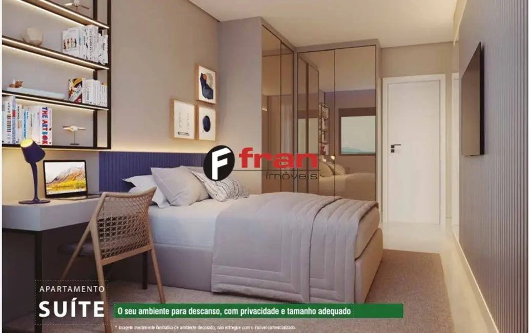 Foto 9 de Apartamento com 2 quartos à venda, 64m2 em Coqueiros, Florianopolis - SC