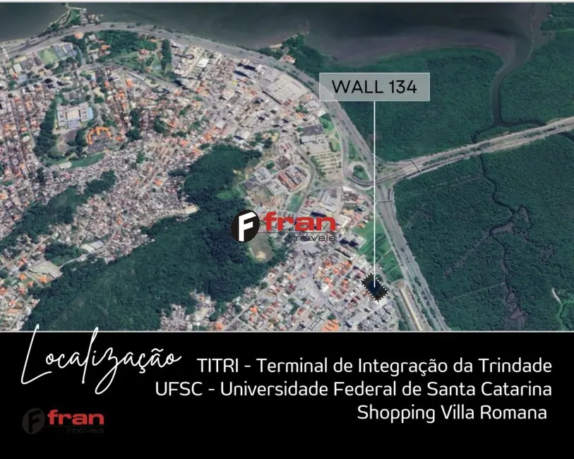 Apartamento com 1 quarto à venda, 23m2 em Trindade, Florianopolis - SC - imagem 4 Foto 4 de Apartamento com 1 quarto à venda, 23m2 em Trindade, Florianopolis - SC