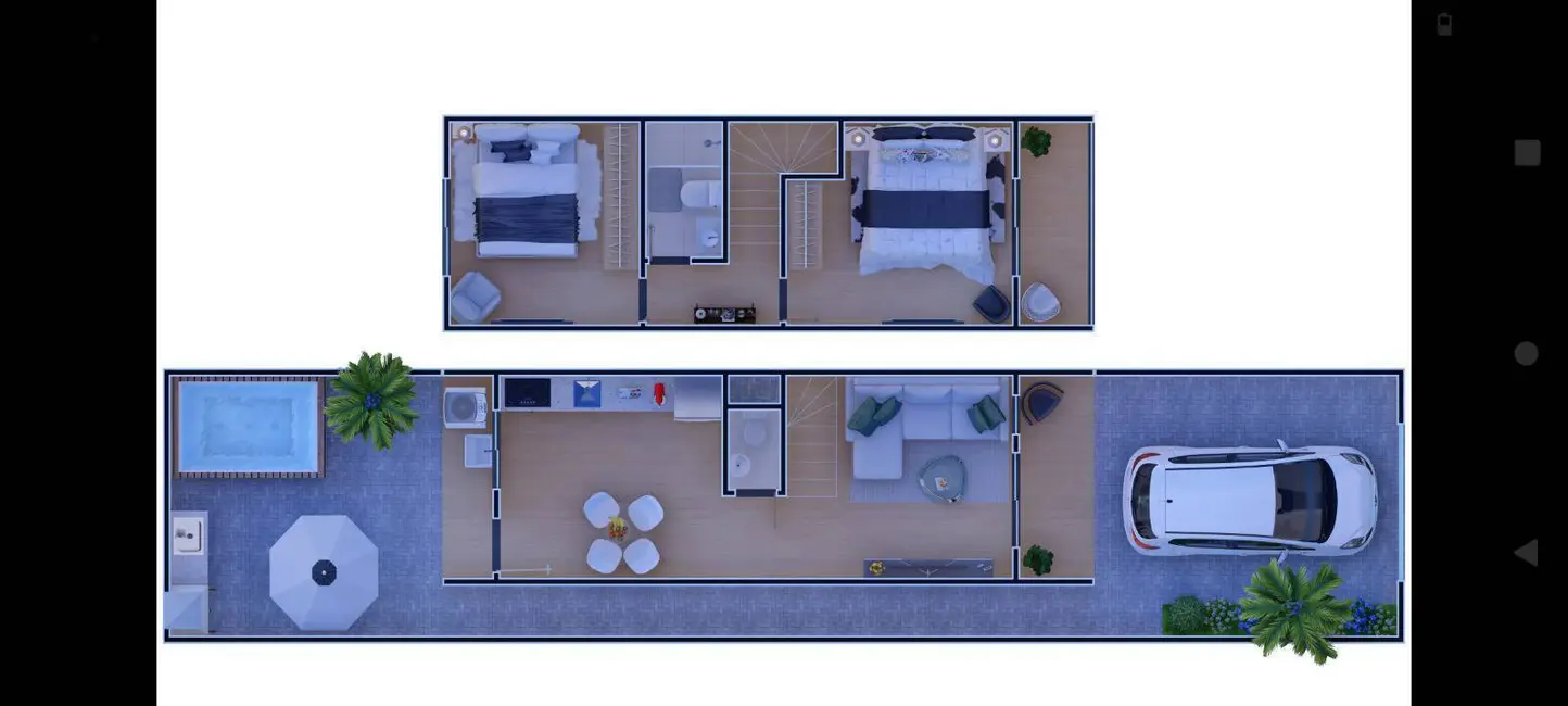 Foto 7 de Casa com 2 quartos à venda, 74m2 em Cidade do Cinema (Guia de Pacobaíba), Mage - RJ