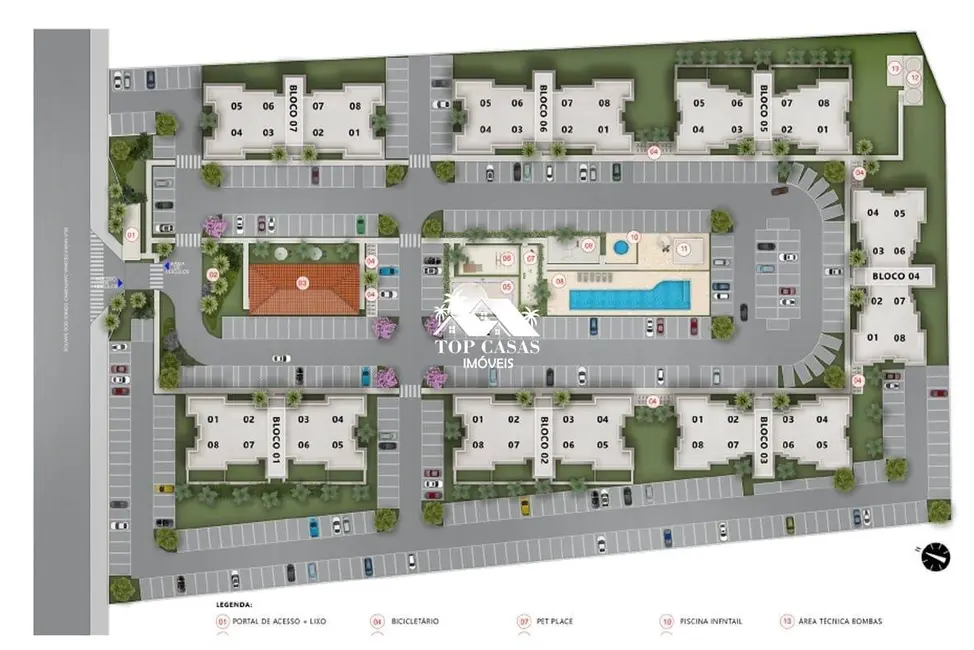 Apartamento com 2 quartos à venda, 51m2 em Nova São Pedro, Sao Pedro Da Aldeia - RJ - imagem 6 Foto 6 de Apartamento com 2 quartos à venda, 51m2 em Nova São Pedro, Sao Pedro Da Aldeia - RJ