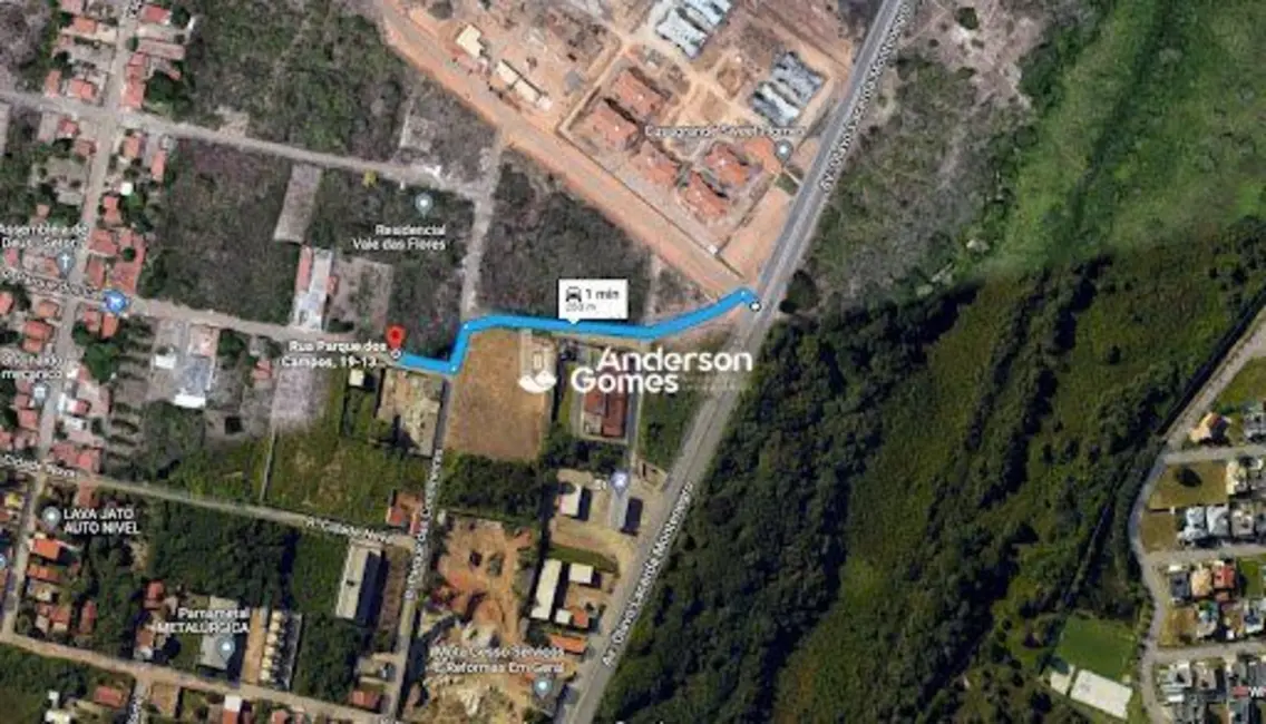 Foto 3 de Terreno / Lote com 1 quarto à venda, 1000m2 em Parque das Árvores, Parnamirim - RN