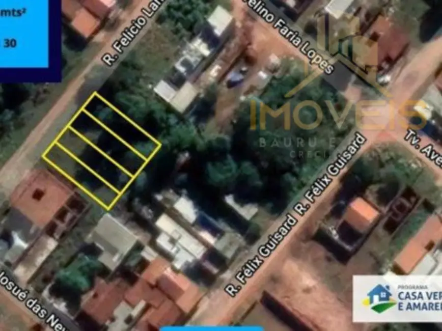 Foto 2 de Terreno / Lote à venda, 46m2 em Parque Industrial Manchester, Bauru - SP