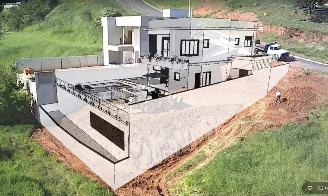 Foto 3 de Lote de Condomínio à venda, 454m2 em Bom Jesus Dos Perdoes - SP