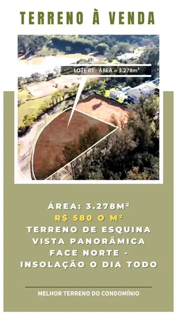 Foto 6 de Lote de Condomínio à venda, 5678m2 em Estância Parque de Atibaia, Atibaia - SP