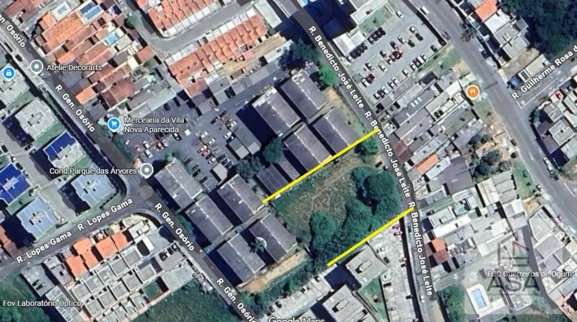 Foto 2 de Terreno / Lote à venda, 2189m2 em Cézar de Souza, Mogi Das Cruzes - SP