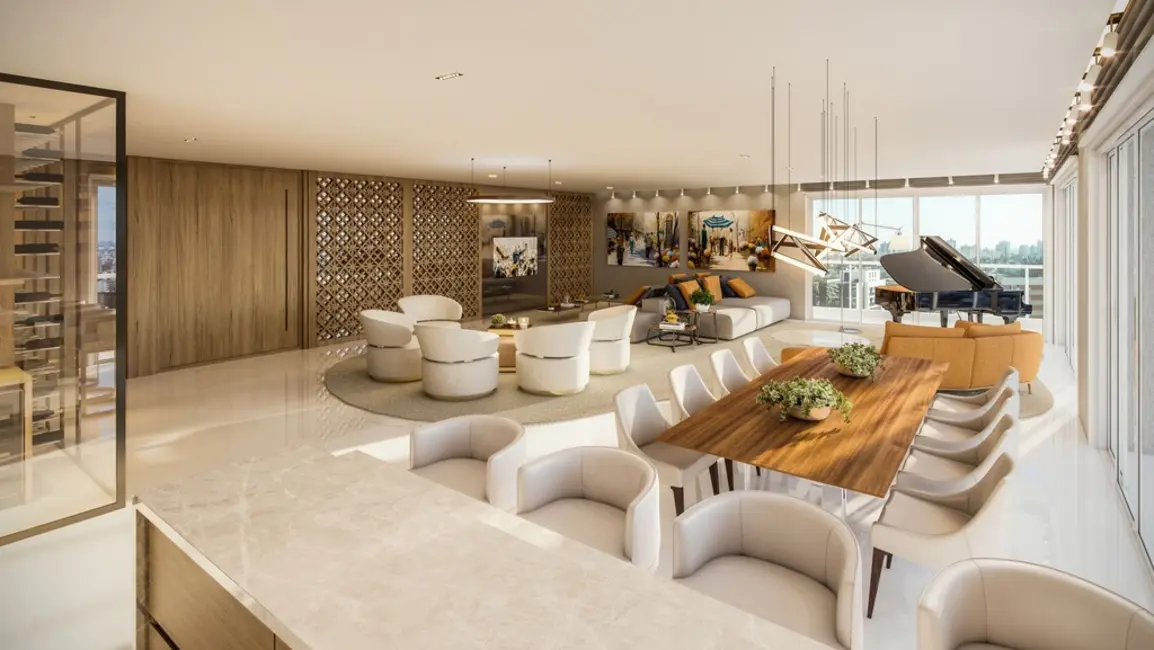Apartamento com 4 quartos à venda, 452m2 em Setor Oeste, Goiania - GO - imagem 8 Foto 8 de Apartamento com 4 quartos à venda, 452m2 em Setor Oeste, Goiania - GO