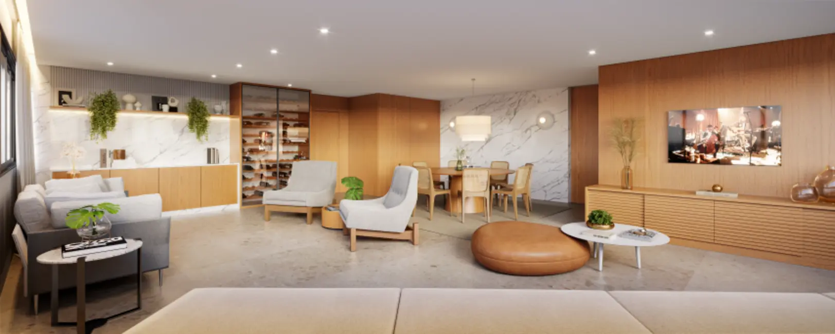 Apartamento com 4 quartos à venda, 416m2 em Setor Bueno, Goiania - GO - imagem 8 Foto 8 de Apartamento com 4 quartos à venda, 416m2 em Setor Bueno, Goiania - GO