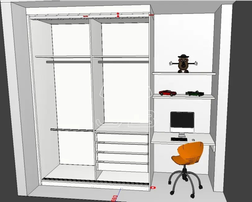 Casa com 3 quartos à venda, 172m2 em Chácaras Alpina, Valinhos - SP - imagem 7 Foto 7 de Casa com 3 quartos à venda, 172m2 em Chácaras Alpina, Valinhos - SP