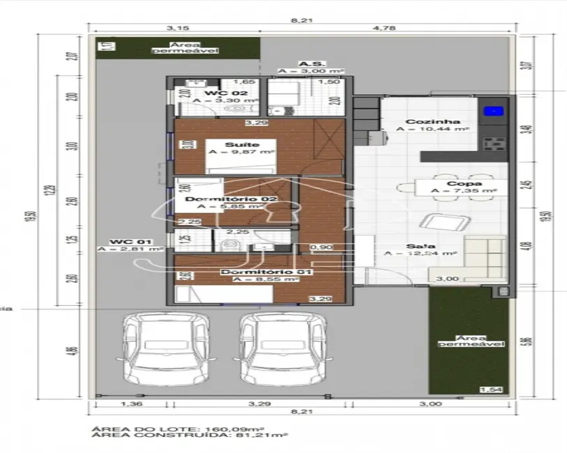 Foto 4 de Casa com 3 quartos à venda, 110m2 em Hortolandia - SP