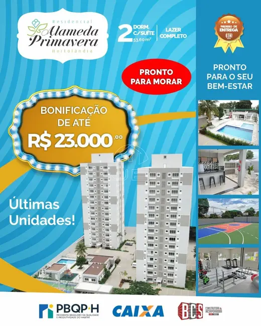 Foto 3 de Apartamento com 2 quartos à venda, 54m2 em Jardim Nossa Senhora da Penha, Hortolandia - SP
