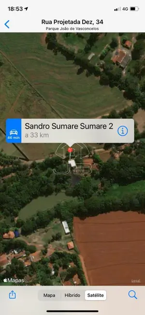 Foto 3 de Terreno / Lote à venda, 2000m2 em Residencial Portal do Lago, Sumare - SP