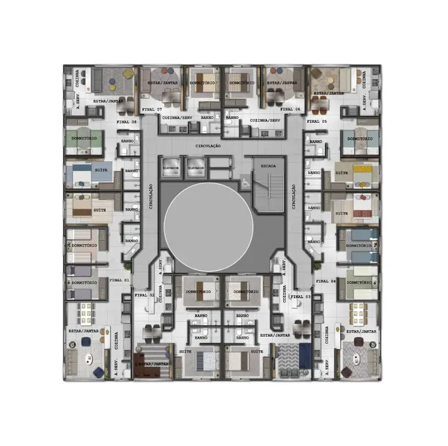 Foto 14 de Apartamento com 2 quartos à venda, 60m2 em Capao Da Canoa - RS