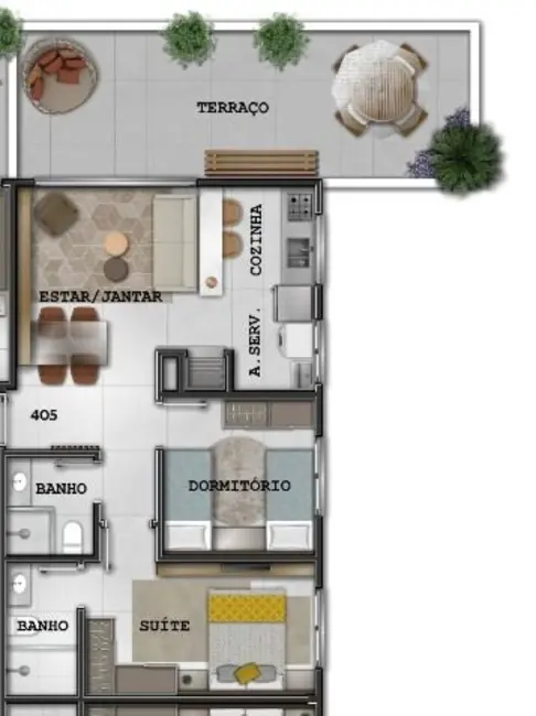 Foto 1 de Apartamento com 2 quartos à venda, 80m2 em Capao Da Canoa - RS