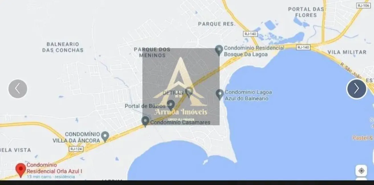 Foto 2 de Terreno / Lote à venda, 300m2 em Praia Linda, Sao Pedro Da Aldeia - RJ