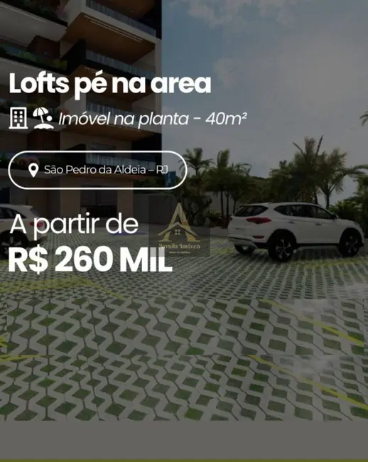 Foto 1 de Kitnet com 1 quarto à venda, 40m2 em Boqueirão, Sao Pedro Da Aldeia - RJ