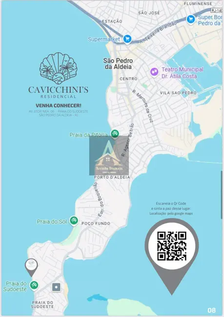 Kitnet com 1 quarto à venda, 40m2 em Boqueirão, Sao Pedro Da Aldeia - RJ - imagem 3 Foto 3 de Kitnet com 1 quarto à venda, 40m2 em Boqueirão, Sao Pedro Da Aldeia - RJ