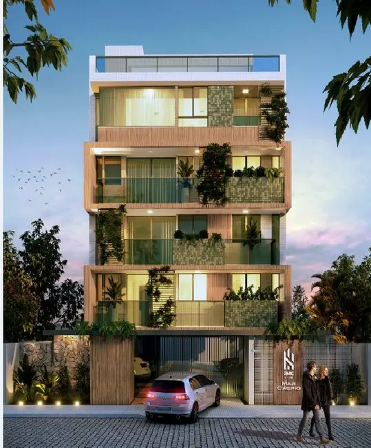 Foto 1 de Apartamento com 2 quartos à venda, 54m2 em Intermares, Cabedelo - PB